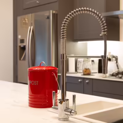 Red Countertop Compost Bucket - MHRMS211_3