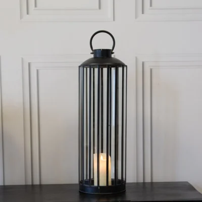 Black Octagonal Lantern