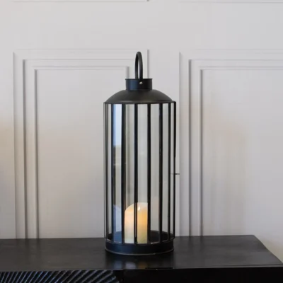 Black Octagonal Lantern