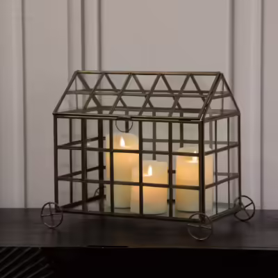 Large Decorative Design Candle Holder - MHRMS206_1